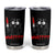 Black Cat Halloween Tumbler Cup What Killer Kitten With Knife TS12 Black Print Your Wear