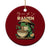 Frog Eating Ramen Ceramic Ornament Funny Japanese Food Lover Anime TS12 1pc Red Print Your Wear