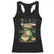 Frog Eating Ramen Racerback Tank Top Funny Japanese Food Lover Anime TS12 Black Print Your Wear