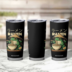 Frog Eating Ramen Tumbler Cup Funny Japanese Food Lover Anime TS12 Print Your Wear