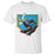Funny Monkey Playing Baseball With Banana T Shirt Sport Humor Gift TS12 White Print Your Wear