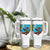Funny Monkey Playing Baseball With Banana Tumbler With Handle Sport Humor Gift TS12 Print Your Wear
