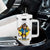 Funny Baseball Tumbler With Handle Monkey Playing Baseball Sport Humor Gift TS12 Print Your Wear