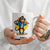 Funny Baseball Coffee Mug Monkey Playing Baseball Sport Humor Gift TS12 Print Your Wear