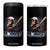 Funny Chimpanzee Swinging Bat Baseball 4 in 1 Can Cooler Tumbler Sport Humor Gift TS12 One Size: 16 oz Black Print Your Wear