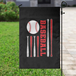 Patriotic Baseball American Flag Garden Flag Sports Lover Gift TS12 Print Your Wear