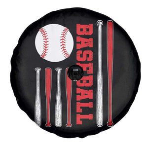 Patriotic Baseball American Flag Spare Tire Cover Sports Lover Gift TS12 Print Your Wear
