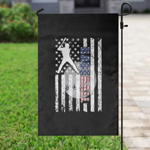 Patriotic Baseball Lover Garden Flag USA American Flag Gift TS12 Print Your Wear