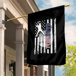 Patriotic Baseball Lover Garden Flag USA American Flag Gift TS12 Print Your Wear