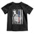 Patriotic Baseball Lover Toddler T Shirt USA American Flag Gift TS12 Black Print Your Wear