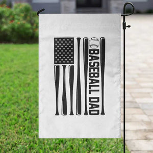 Baseball Dad Patriotic Garden Flag USA American Flag Gift TS12 Print Your Wear