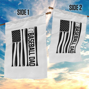 Baseball Dad Patriotic Garden Flag USA American Flag Gift TS12 Print Your Wear