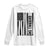 Baseball Dad Patriotic Long Sleeve Shirt USA American Flag Gift TS12 White Print Your Wear