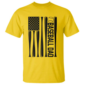 Baseball Dad Patriotic T Shirt USA American Flag Gift TS12 Daisy Print Your Wear