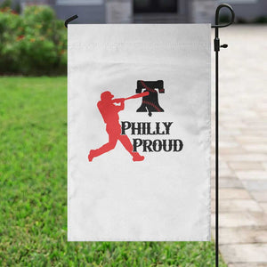 Baseball Lover Garden Flag Vintage Liberty Bell Philly Proud TS12 Print Your Wear