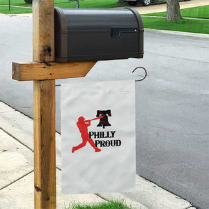 Baseball Lover Garden Flag Vintage Liberty Bell Philly Proud TS12 Print Your Wear