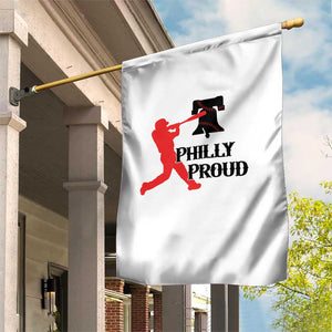 Baseball Lover Garden Flag Vintage Liberty Bell Philly Proud TS12 Print Your Wear