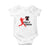 Baseball Lover Baby Onesie Vintage Liberty Bell Philly Proud TS12 White Print Your Wear
