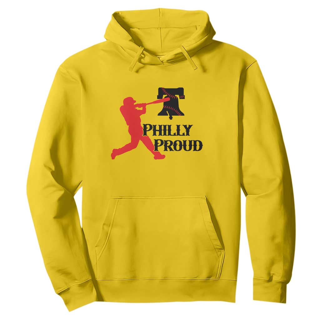 Baseball Lover Hoodie Vintage Liberty Bell Philly Proud TS12 Daisy Print Your Wear