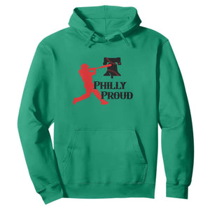 Baseball Lover Hoodie Vintage Liberty Bell Philly Proud TS12 Irish Green Print Your Wear