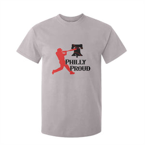 Baseball Lover T Shirt For Kid Vintage Liberty Bell Philly Proud TS12 Ice Gray Print Your Wear