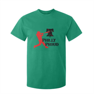 Baseball Lover T Shirt For Kid Vintage Liberty Bell Philly Proud TS12 Irish Green Print Your Wear