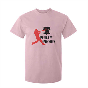 Baseball Lover T Shirt For Kid Vintage Liberty Bell Philly Proud TS12 Light Pink Print Your Wear