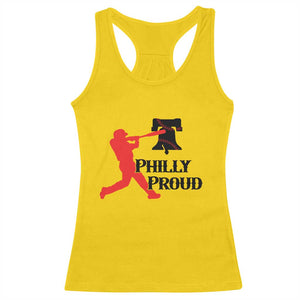 Baseball Lover Racerback Tank Top Vintage Liberty Bell Philly Proud TS12 Daisy Print Your Wear