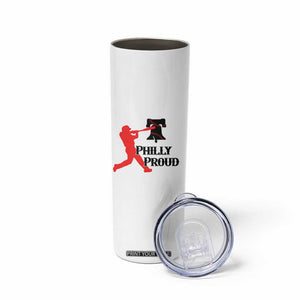 Baseball Lover Skinny Tumbler Vintage Liberty Bell Philly Proud TS12 Print Your Wear
