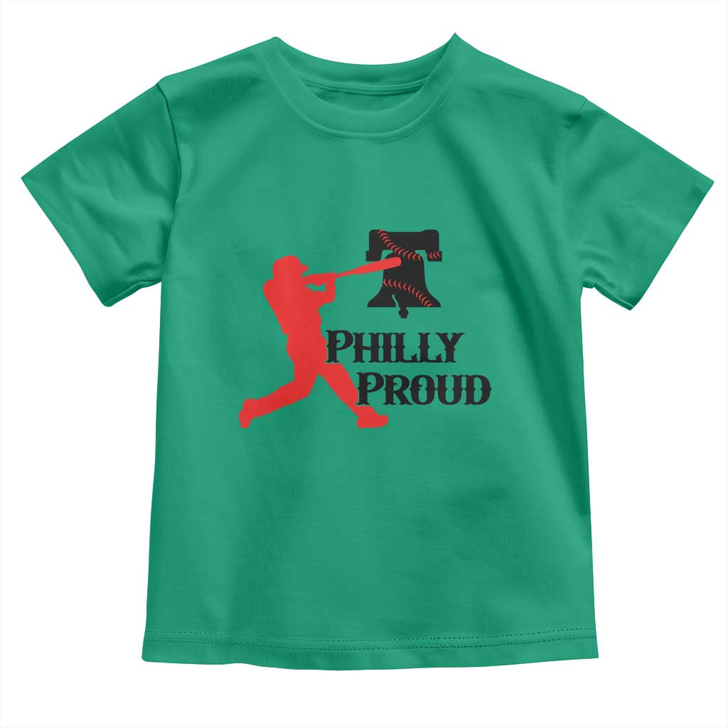 Baseball Lover Toddler T Shirt Vintage Liberty Bell Philly Proud TS12 Irish Green Print Your Wear