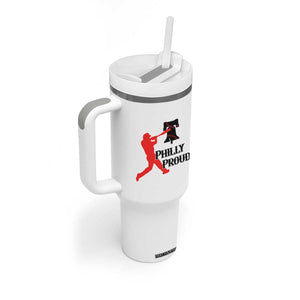 Baseball Lover Tumbler With Handle Vintage Liberty Bell Philly Proud TS12 Print Your Wear
