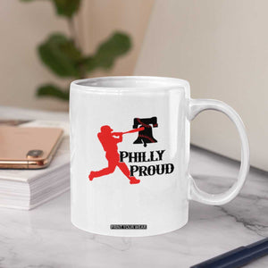 Baseball Lover Coffee Mug Vintage Liberty Bell Philly Proud TS12 Print Your Wear