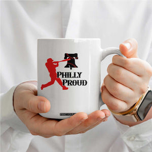 Baseball Lover Coffee Mug Vintage Liberty Bell Philly Proud TS12 Print Your Wear