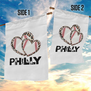 Funny Vintage Philly Baseball Garden Flag Sport Humor Gift TS12 Print Your Wear