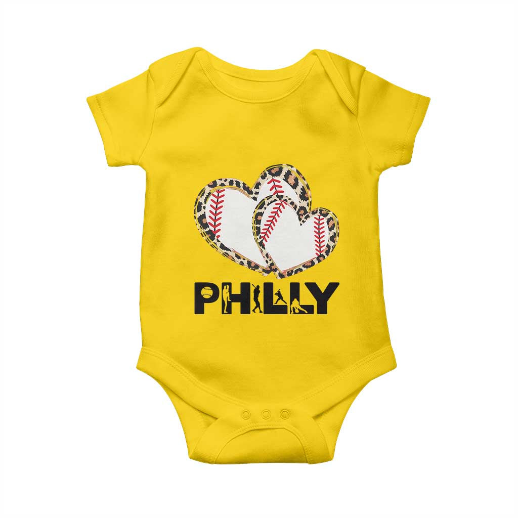 Funny Vintage Philly Baseball Baby Onesie Sport Humor Gift TS12 Daisy Print Your Wear