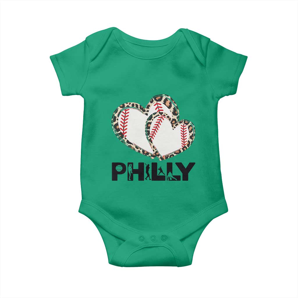 Funny Vintage Philly Baseball Baby Onesie Sport Humor Gift TS12 Irish Green Print Your Wear