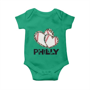 Funny Vintage Philly Baseball Baby Onesie Sport Humor Gift TS12 Irish Green Print Your Wear