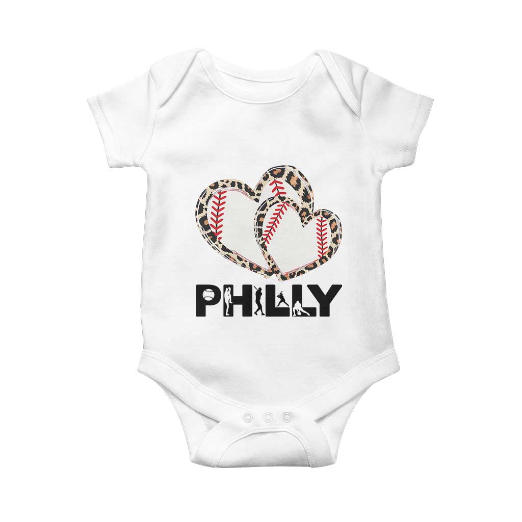 Funny Vintage Philly Baseball Baby Onesie Sport Humor Gift TS12 White Print Your Wear