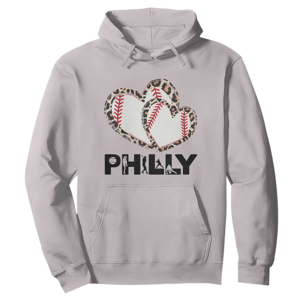 Funny Vintage Philly Baseball Hoodie Sport Humor Gift TS12 Ice Gray Print Your Wear