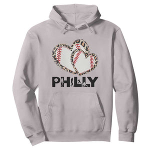 Funny Vintage Philly Baseball Hoodie Sport Humor Gift TS12 Ice Gray Print Your Wear