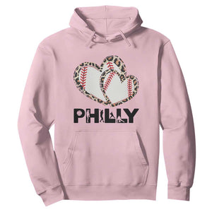 Funny Vintage Philly Baseball Hoodie Sport Humor Gift TS12 Light Pink Print Your Wear