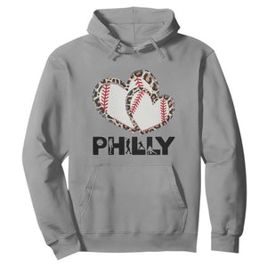 Funny Vintage Philly Baseball Hoodie Sport Humor Gift TS12 Sport Gray Print Your Wear