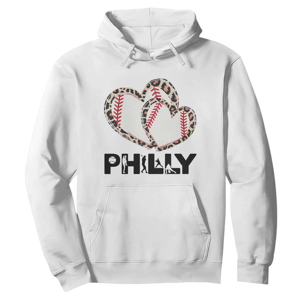Funny Vintage Philly Baseball Hoodie Sport Humor Gift TS12 White Print Your Wear