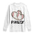 Funny Vintage Philly Baseball Long Sleeve Shirt Sport Humor Gift TS12 White Print Your Wear