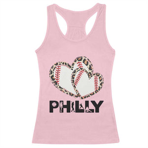 Funny Vintage Philly Baseball Racerback Tank Top Sport Humor Gift TS12 Light Pink Print Your Wear