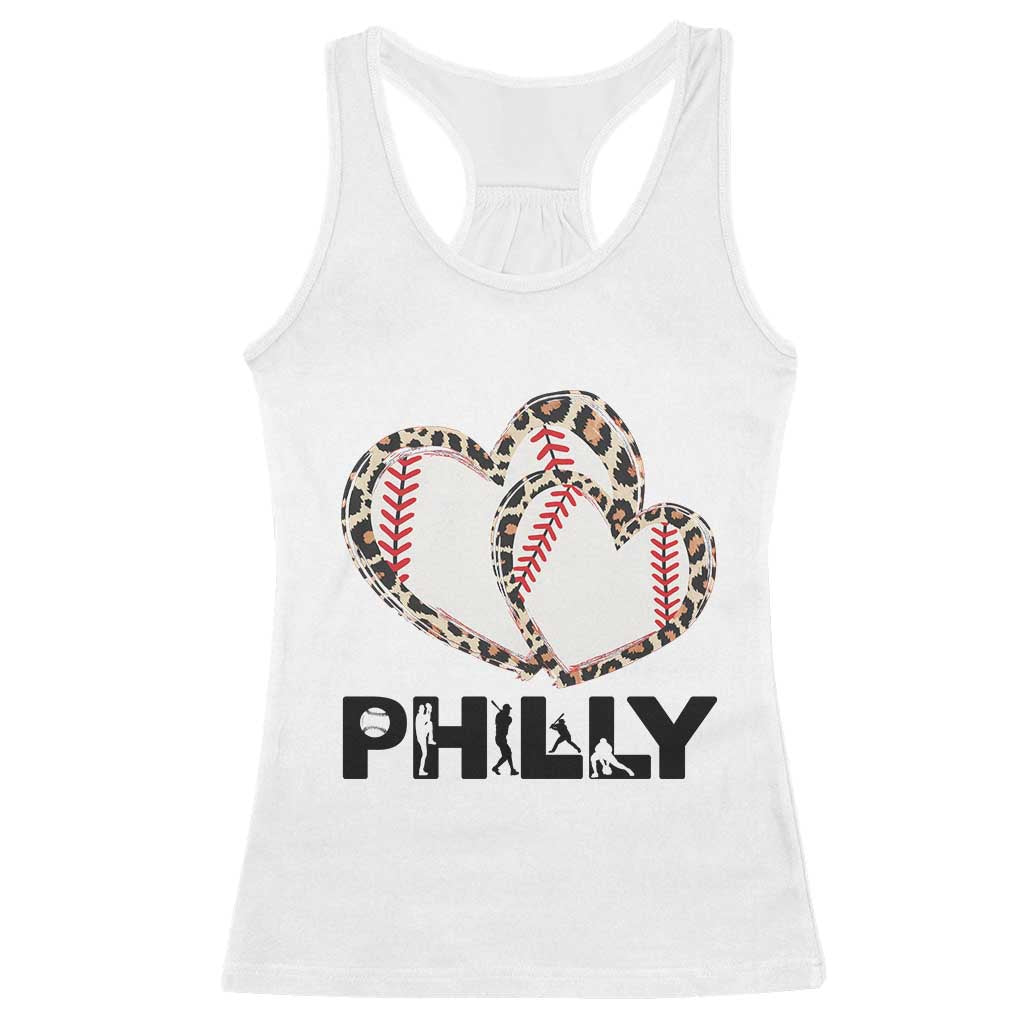 Funny Vintage Philly Baseball Racerback Tank Top Sport Humor Gift TS12 White Print Your Wear