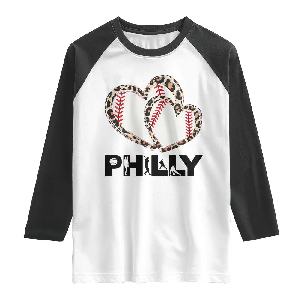 Funny Vintage Philly Baseball Raglan Shirt Sport Humor Gift TS12 White Black Print Your Wear
