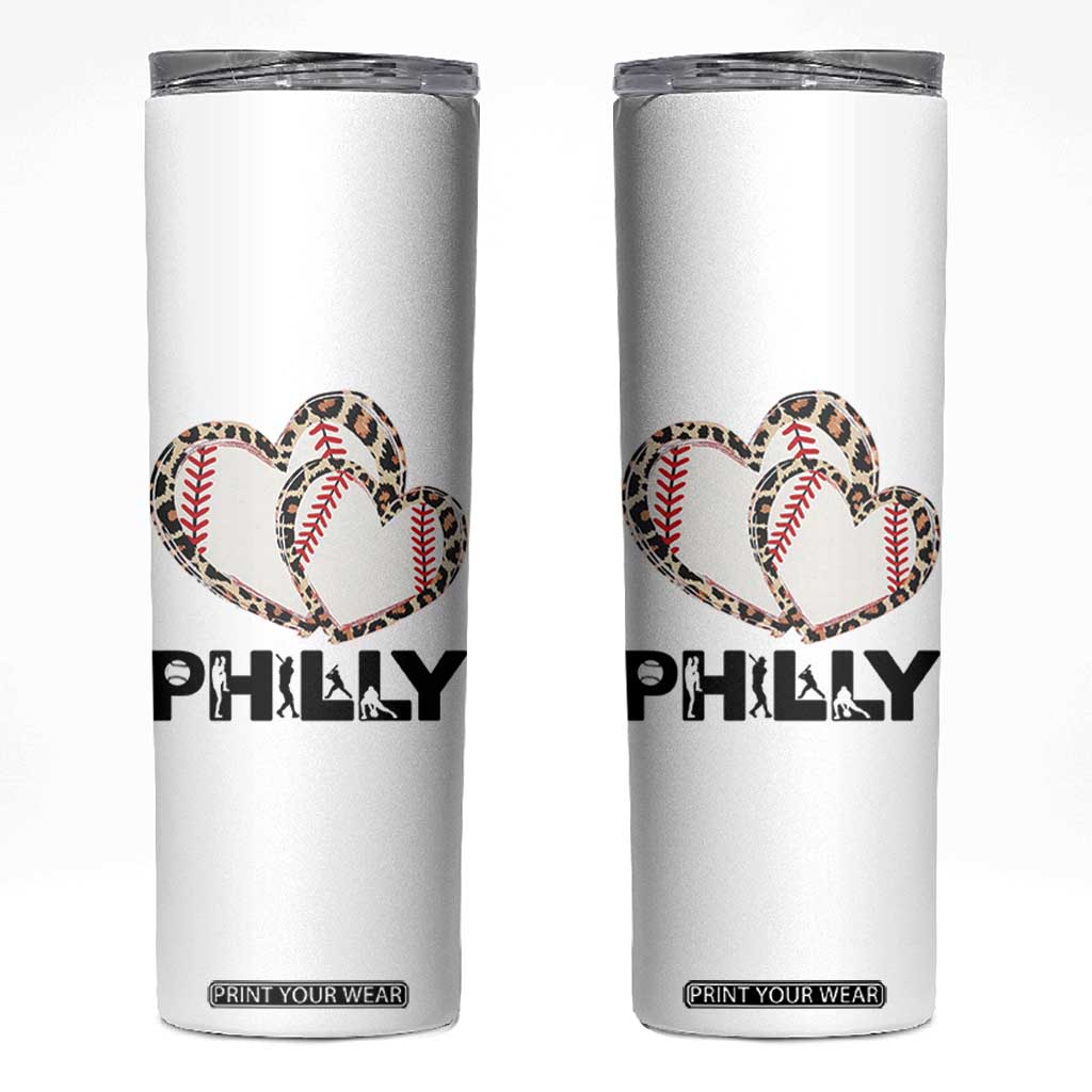 Funny Vintage Philly Baseball Skinny Tumbler Sport Humor Gift TS12 White Print Your Wear