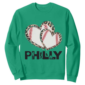Funny Vintage Philly Baseball Sweatshirt Sport Humor Gift TS12 Irish Green Print Your Wear
