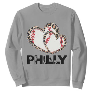 Funny Vintage Philly Baseball Sweatshirt Sport Humor Gift TS12 Sport Gray Print Your Wear